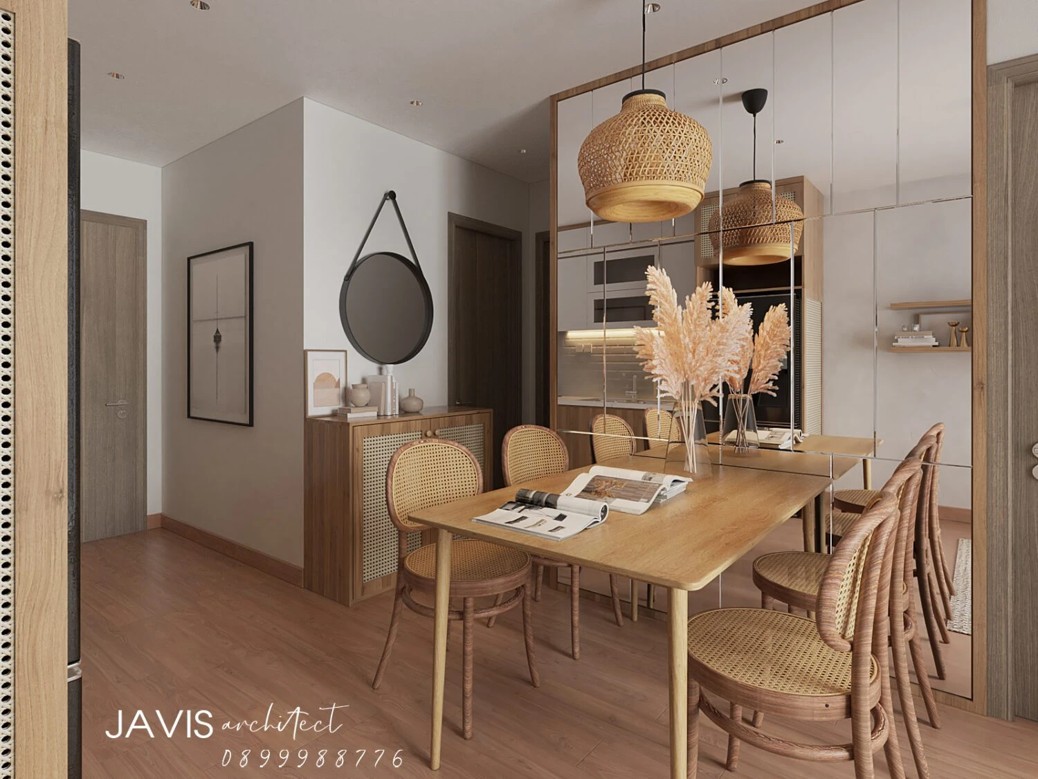 SketchUp Free Free SketchUp Models Download Enscape Modern Living Room - Dining Room ID 218000198 (Hoang Thang)