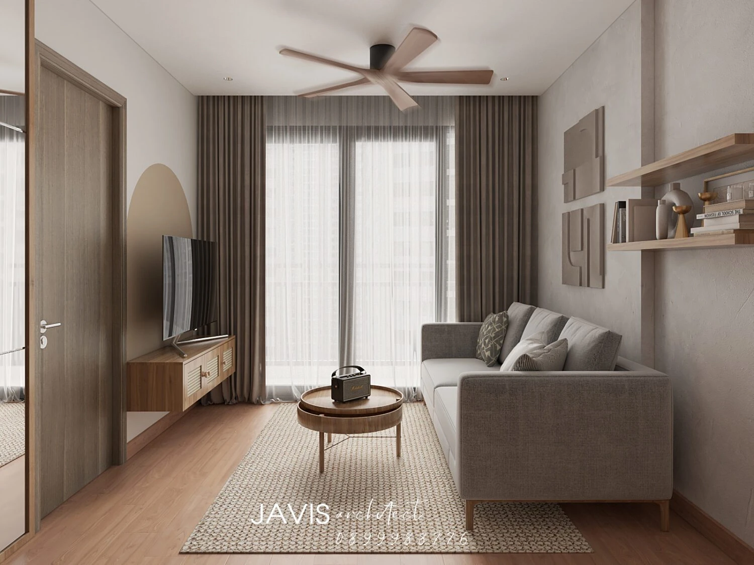 SketchUp Free Free SketchUp Models Download Enscape Modern Living Room - Dining Room ID 218000198 (Hoang Thang)