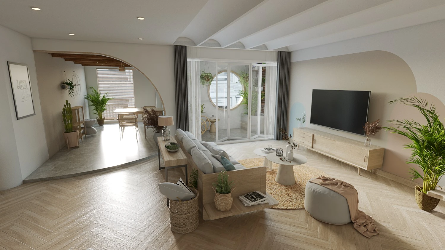 Free SketchUp Models Download Modern Interior House ID 212000102 (Quoc Anh)