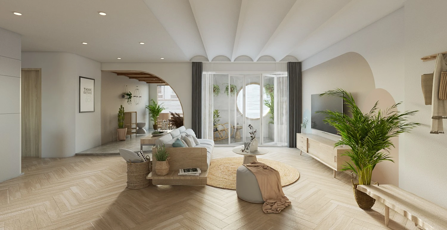 Free SketchUp Models Download Modern Interior House ID 212000102 (Quoc Anh)