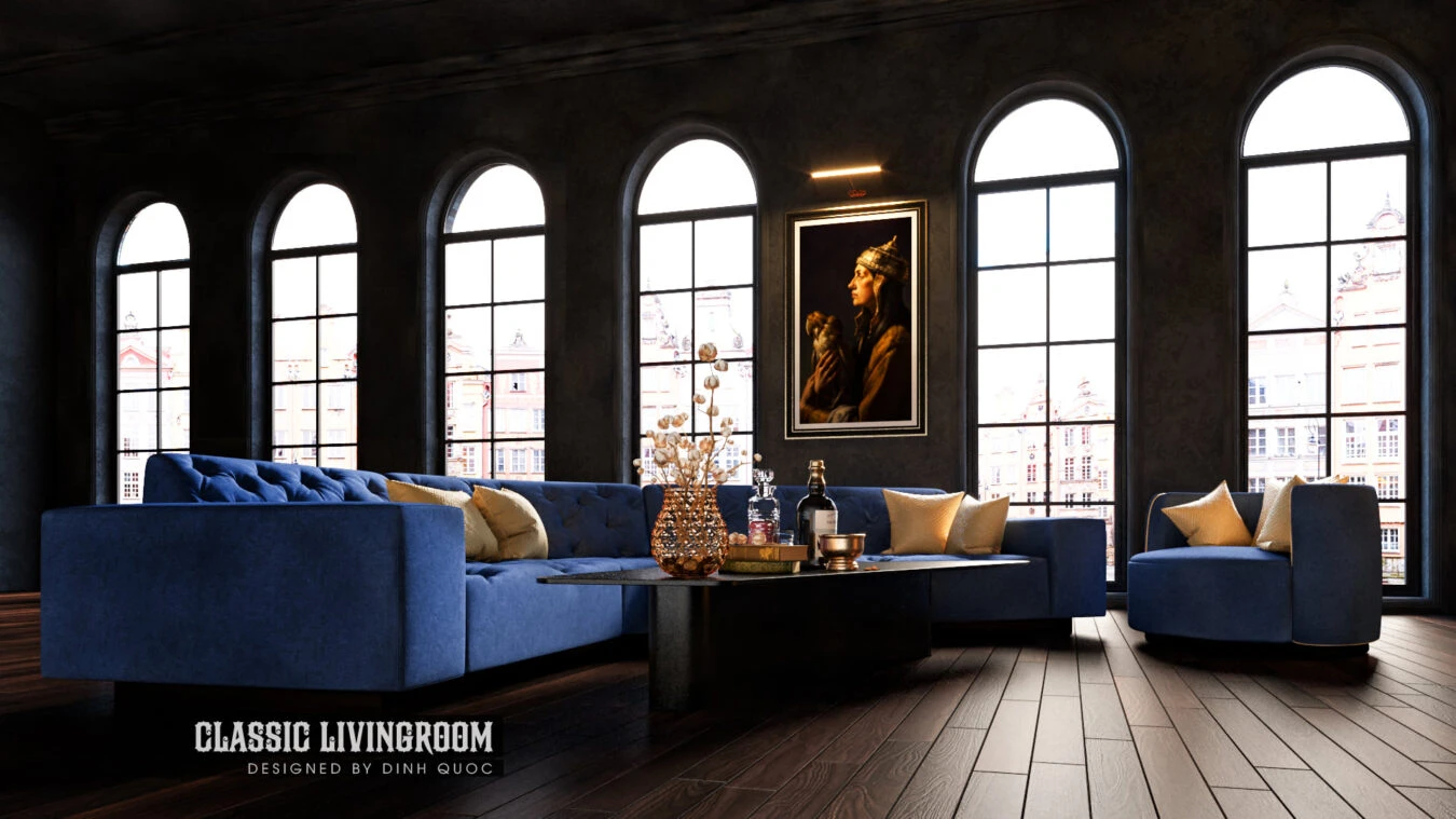 SketchUp Free Free SketchUp Models Download Neo Classic Living Room ID 100000337 (Nguyen Dinh Quoc)