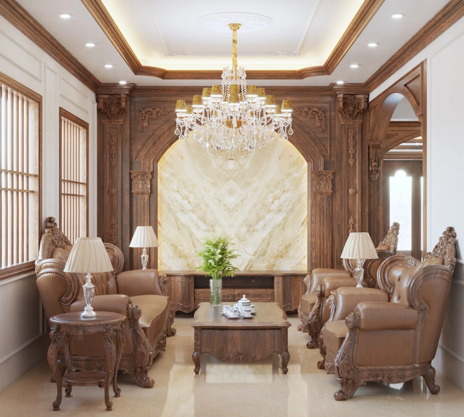 Free SketchUp Models Download Vray Modern Living Room ID 100000368 (Vu Van Luong)