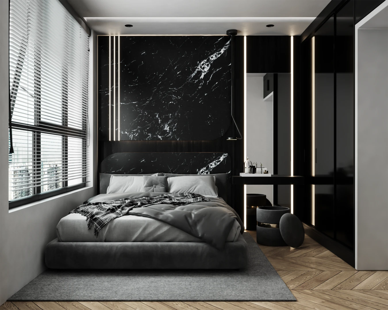 Free SketchUp Models Enscape Modern Apartment Download ID 106000180 (Le Tuan Luc)