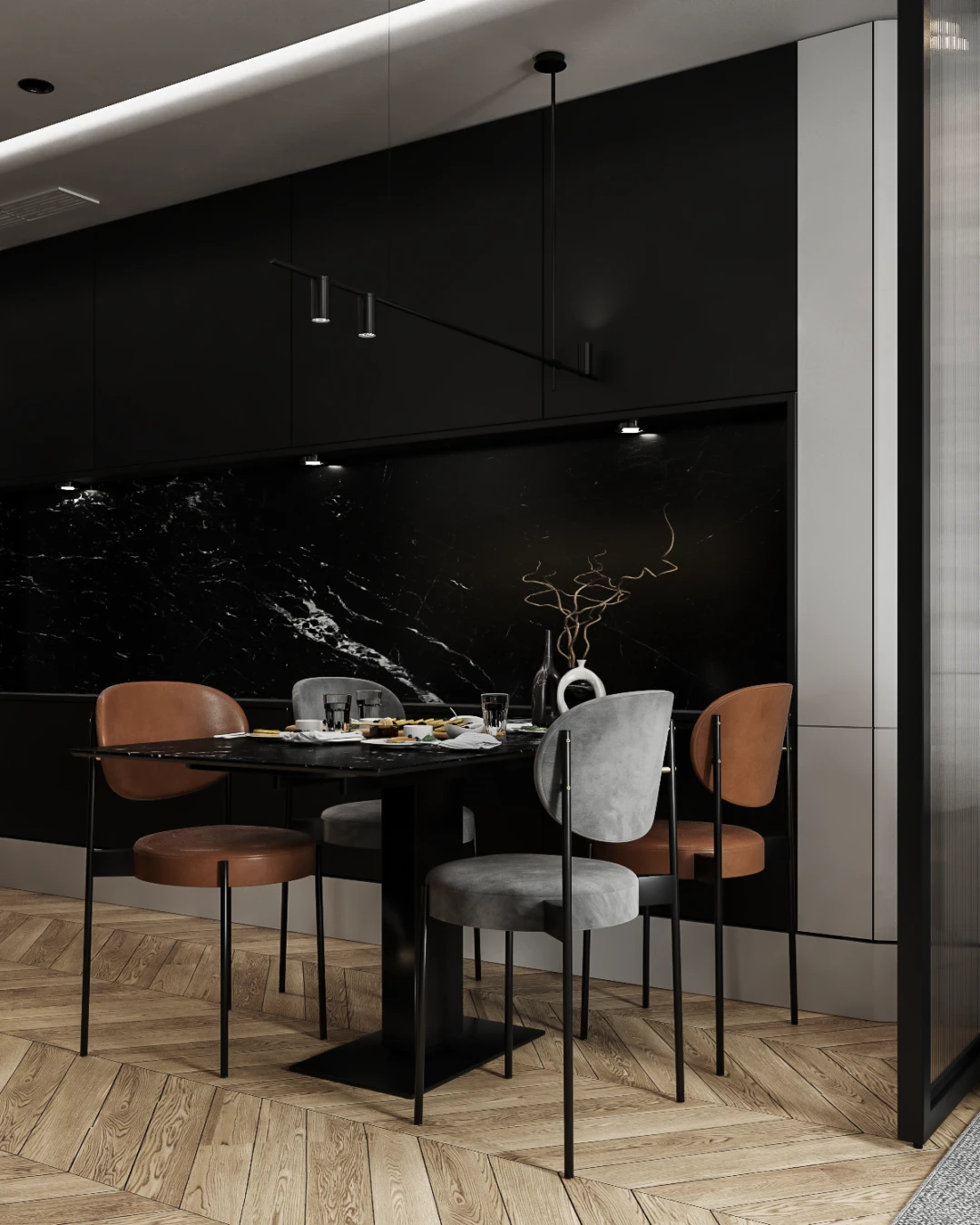 Free SketchUp Models Enscape Modern Apartment Download ID 106000180 (Le Tuan Luc)