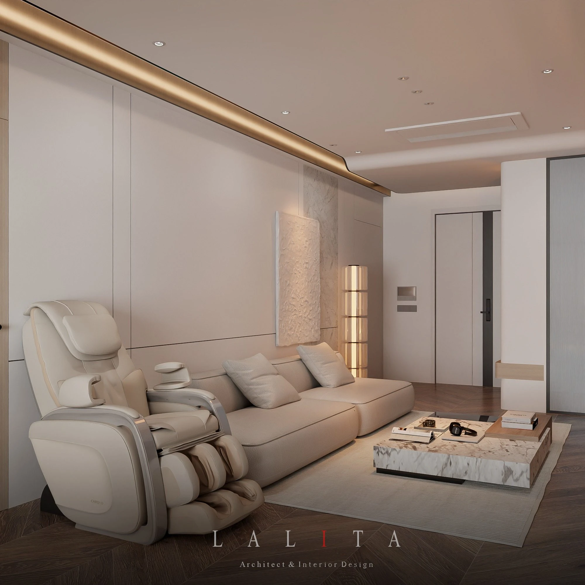 Free SketchUp Models Vantage Modern Living Room - Dining Room Download ID 218000222 (Thanh Cong)