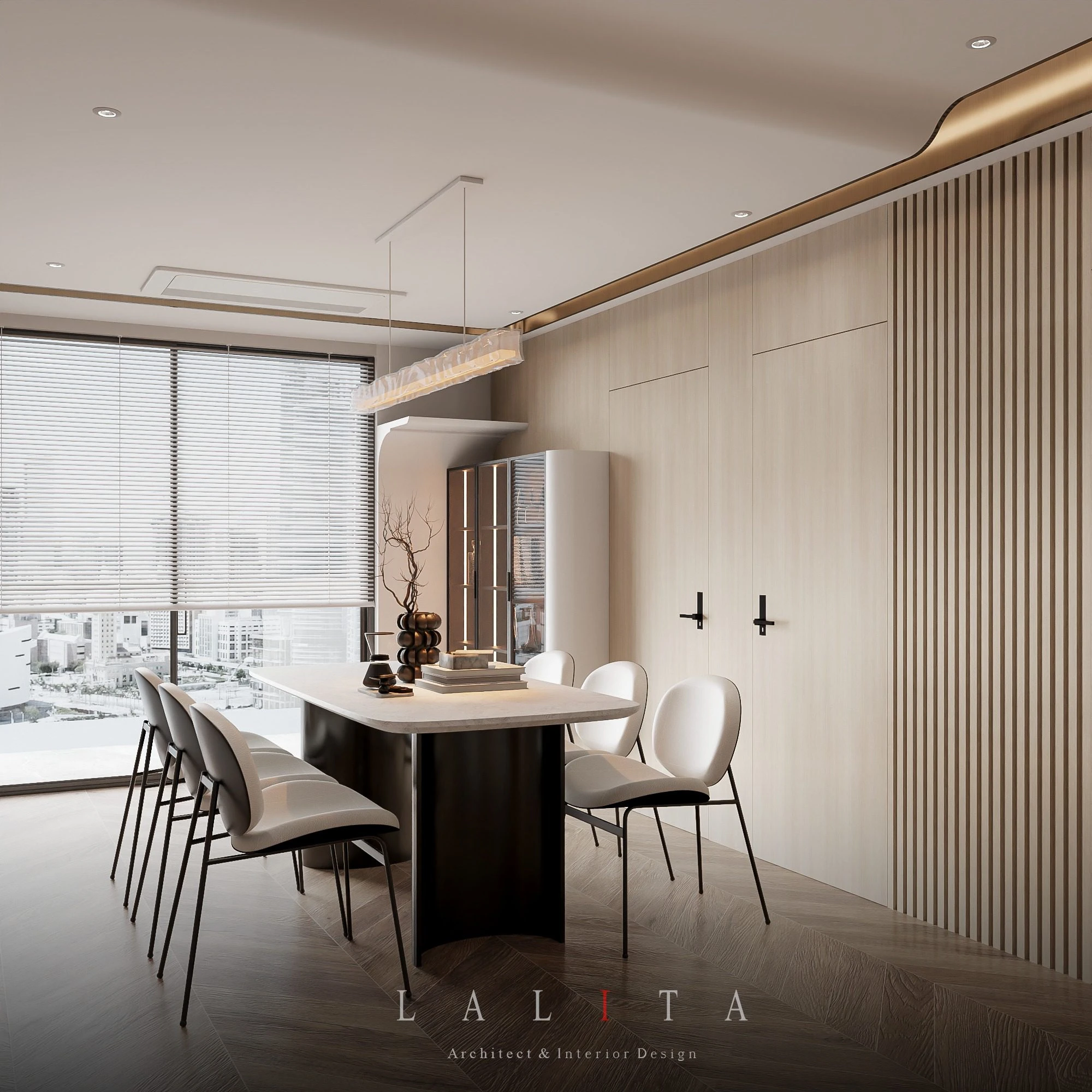 Free SketchUp Models Vantage Modern Living Room - Dining Room Download ID 218000222 (Thanh Cong)