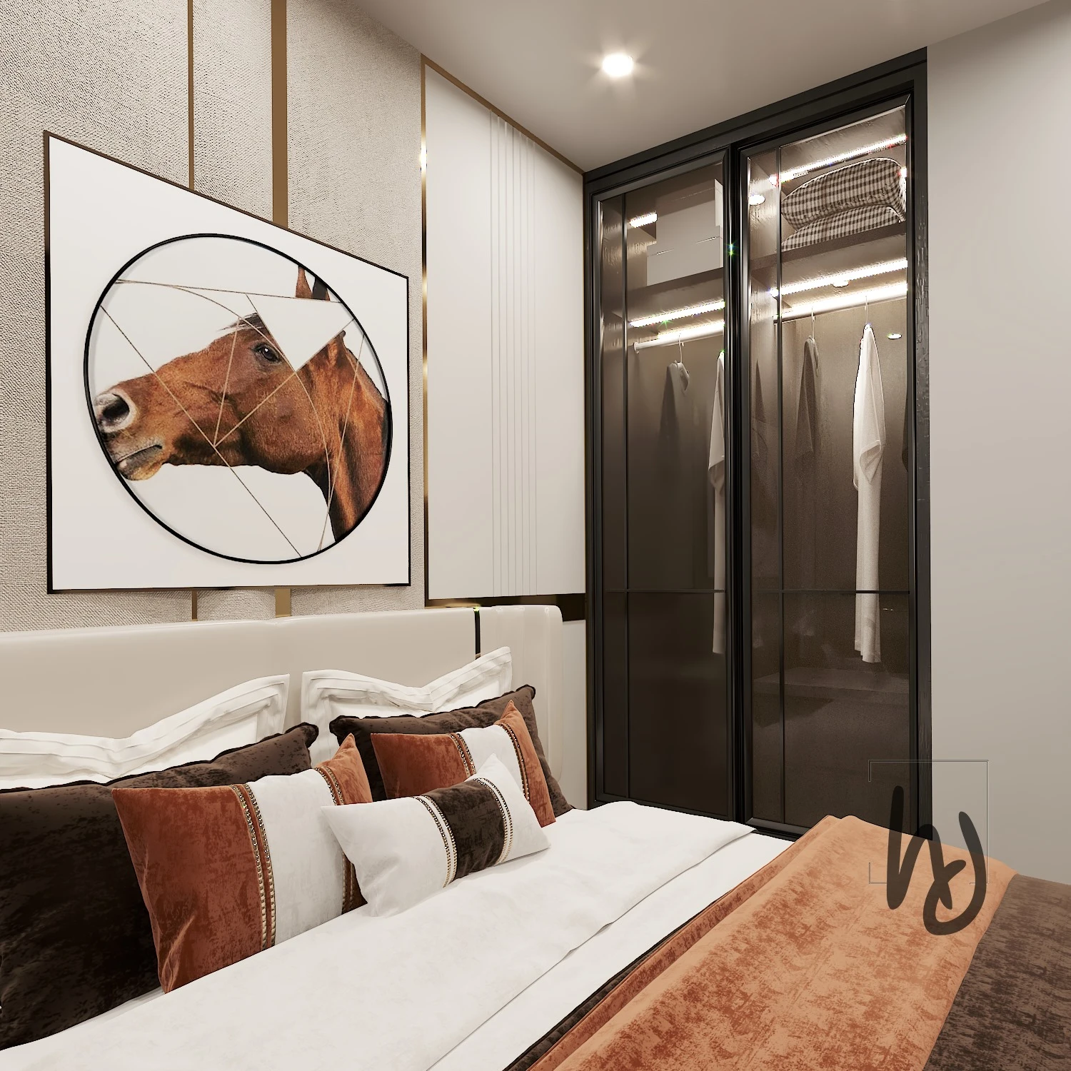 Free SketchUp Models Vray Modern Apartment Download ID 106000150 (Dung Nguyen)