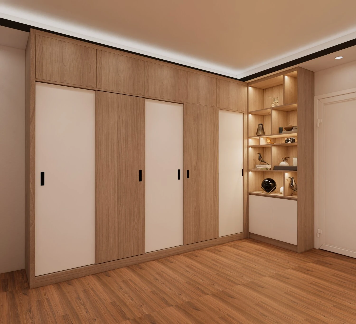 Free Sketchup Models Download Enscape Modern Bedroom ID 101000709 (Kim Phong)