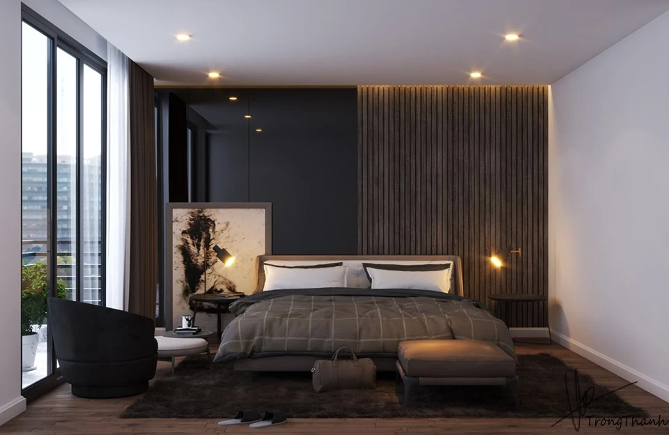 Free Sketchup Models Download Modern Bedroom ID 101000240 (Trong Thanh)