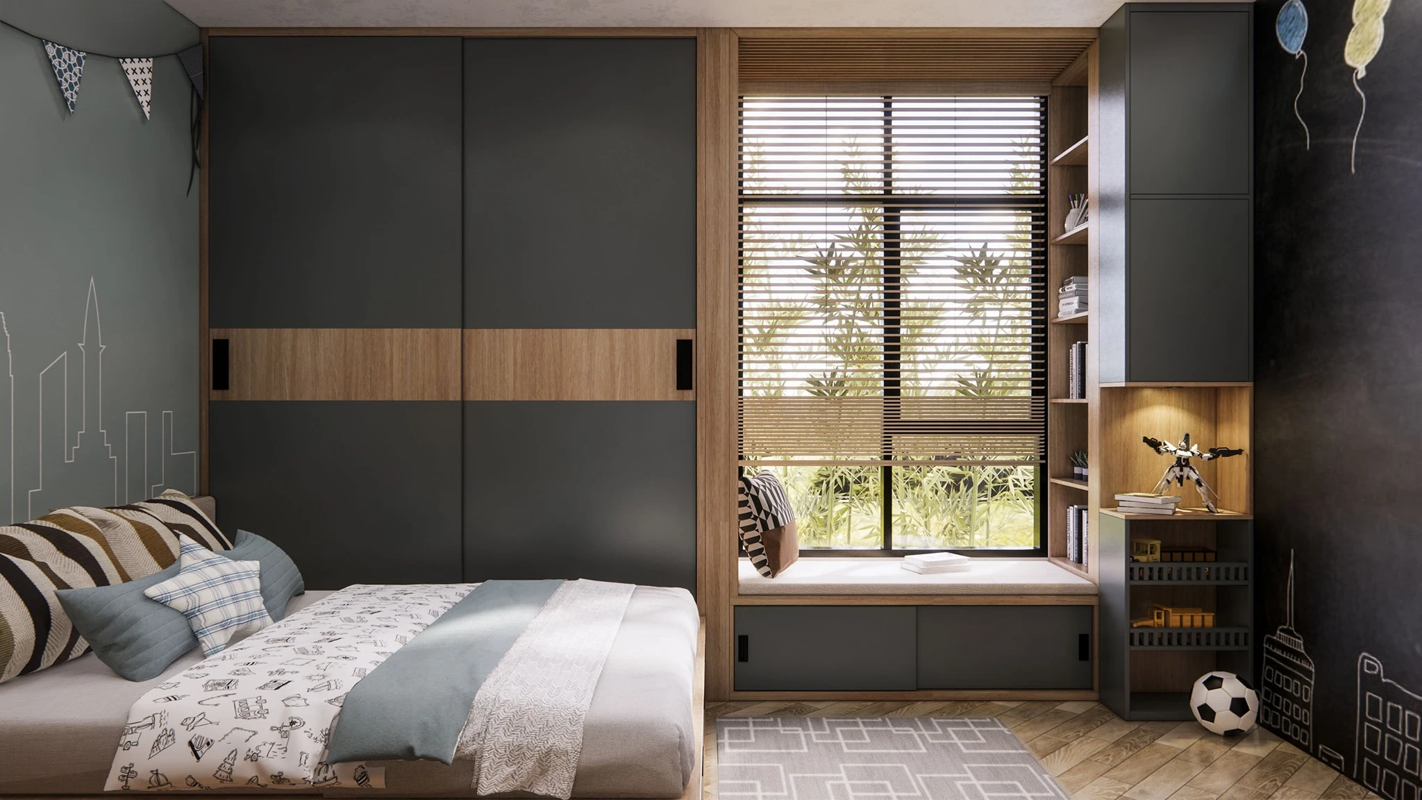 SketchUp Free Free Sketchup Models Download Modern Bedroom ID 101000396 (Tran Phu Loc)