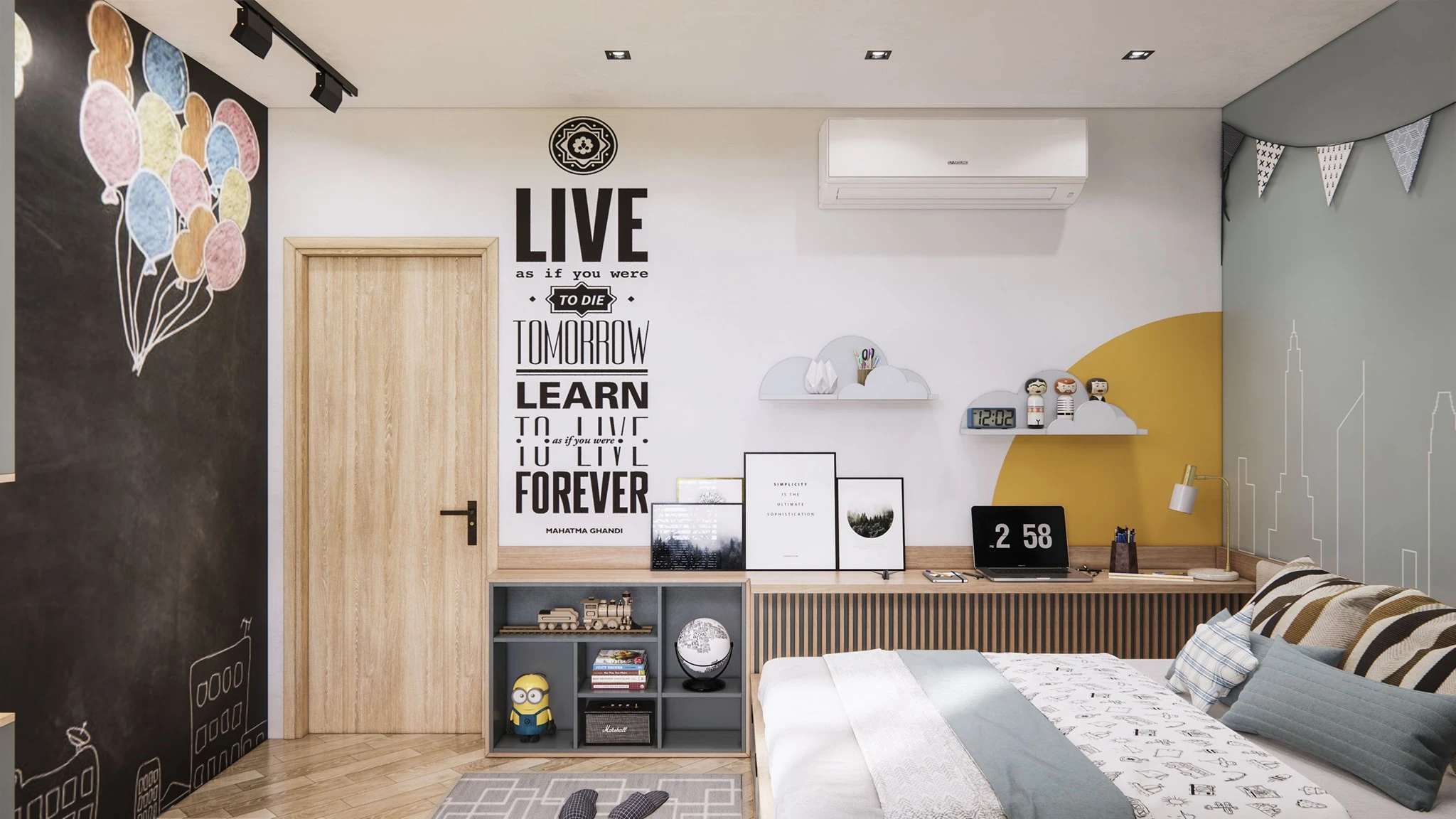 SketchUp Free Free Sketchup Models Download Modern Bedroom ID 101000396 (Tran Phu Loc)