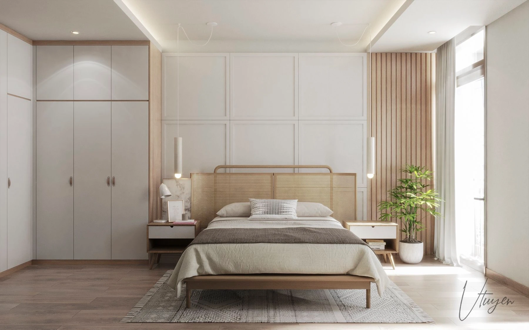 Free Sketchup Models Download Modern Bedroom ID 101000425 (Nguyen Van Tuyen)