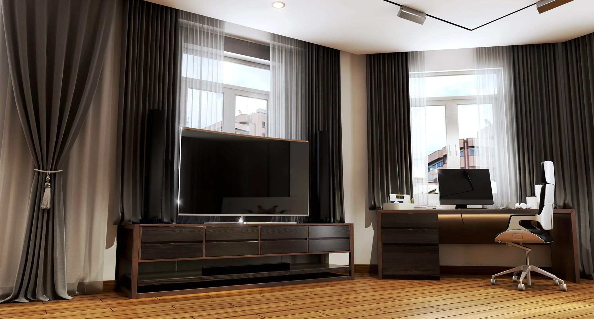 Free Sketchup Models Download Modern Bedroom Vray ID 101000569 (Trung Do)