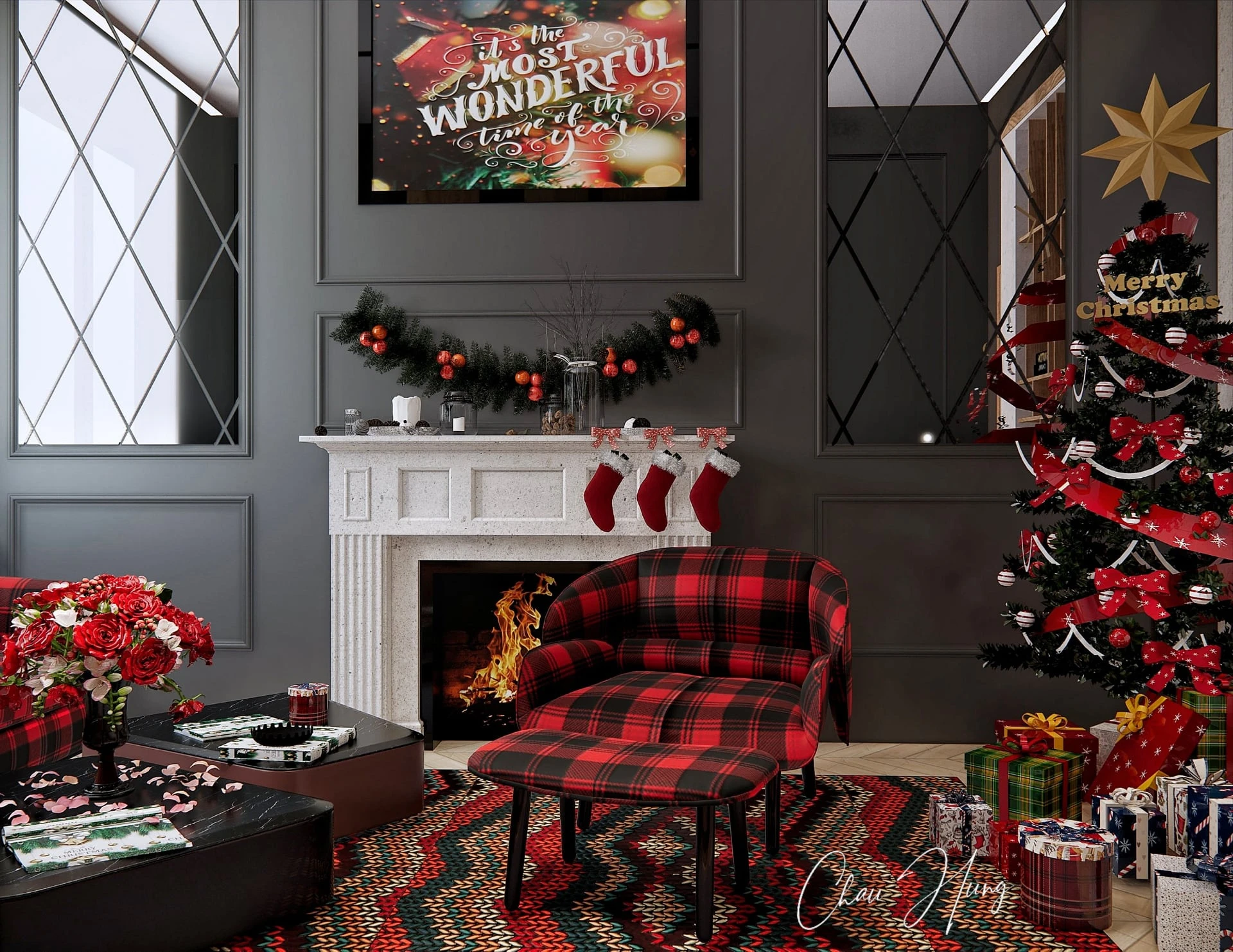 Free Sketchup Models Download Modern Living Room ID 100000241 (Ben Quoc)