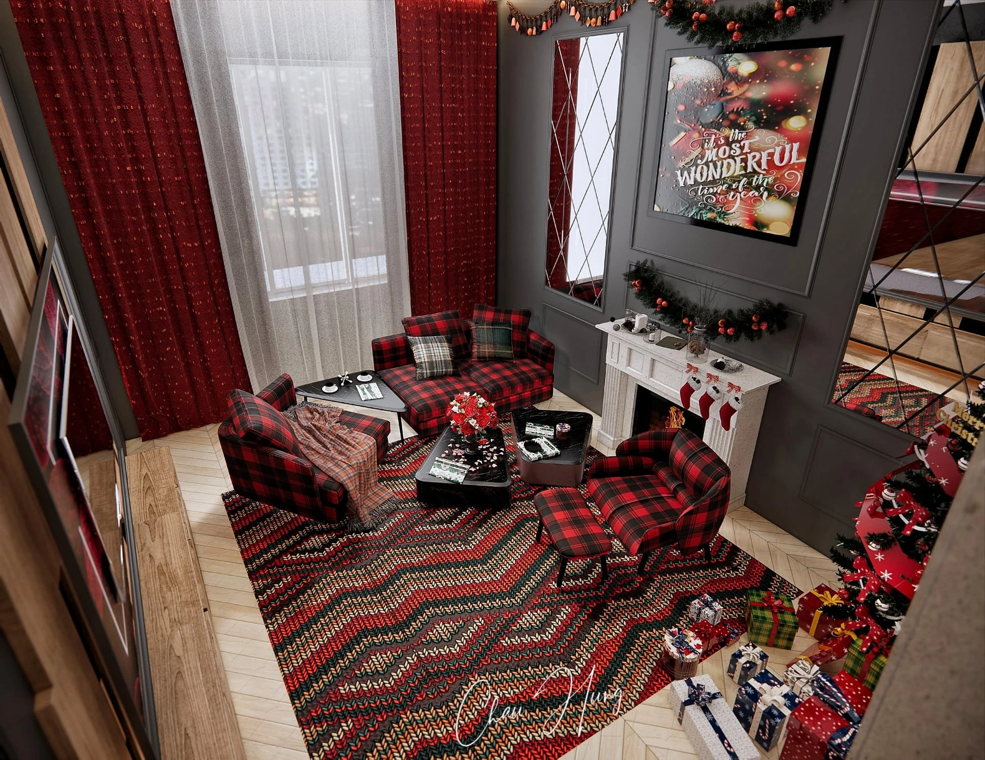 Free Sketchup Models Download Modern Living Room ID 100000241 (Ben Quoc)