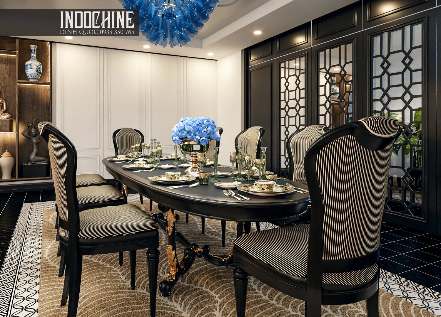 Free Sketchup Models Download Vray Indochine Living Room ID 100000271 (Nguyen Dinh Quoc)