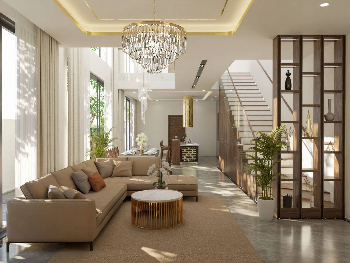 SketchUp Free Free Sketchup Models Download Vray Modern Living Room ID 100000301 (Phuc Tien)