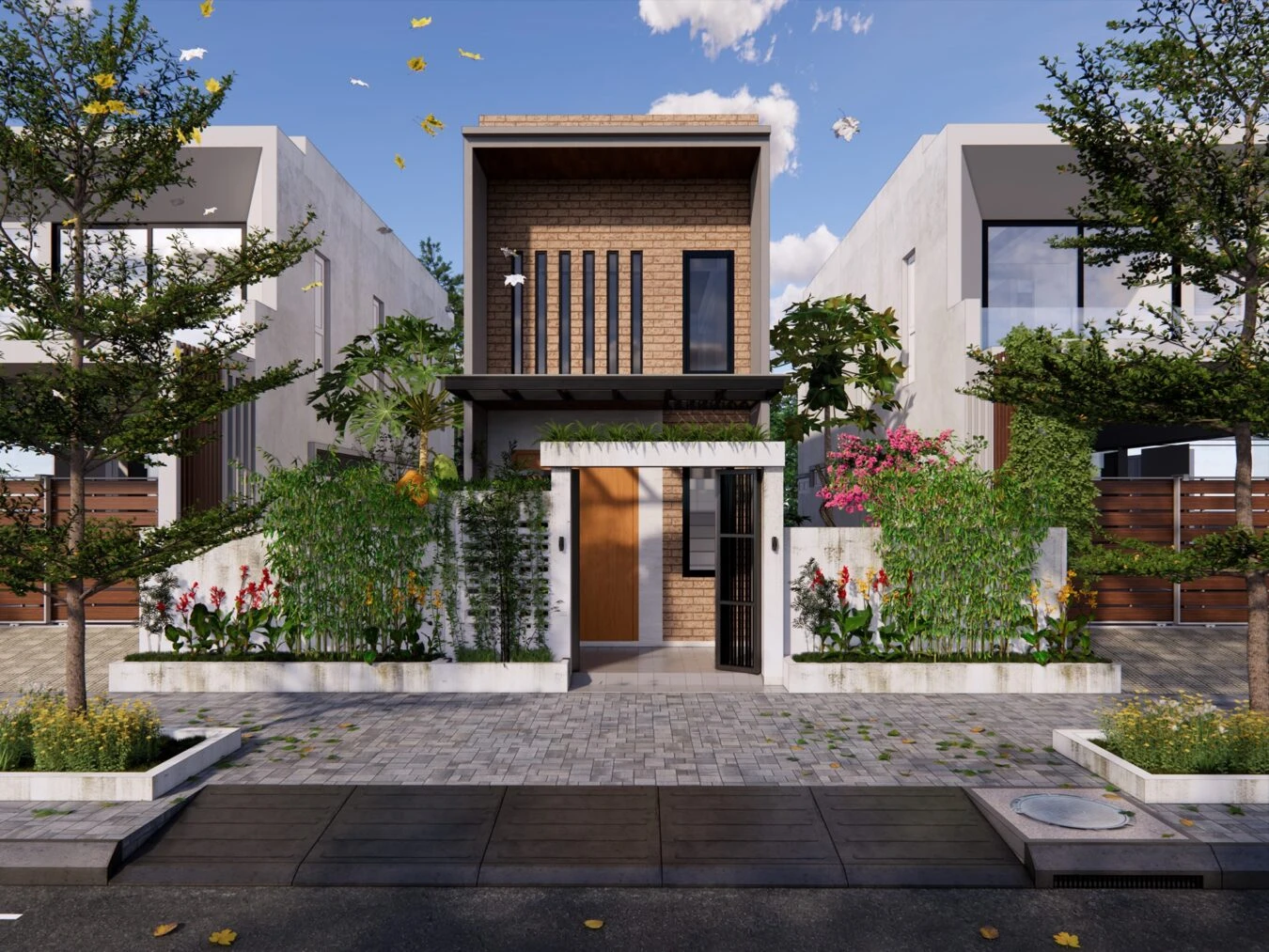 Free Sketchup Models Modern Exterior ID 101000412 (Le Sang)