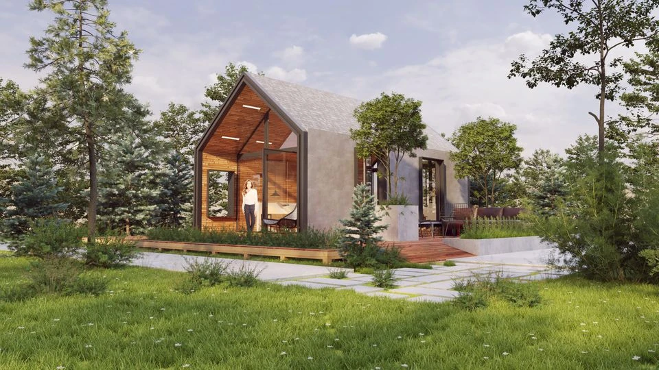 SketchUp Free Free Sketchup Models Modern Exterior ID 101000562 (Dao Van Yen)