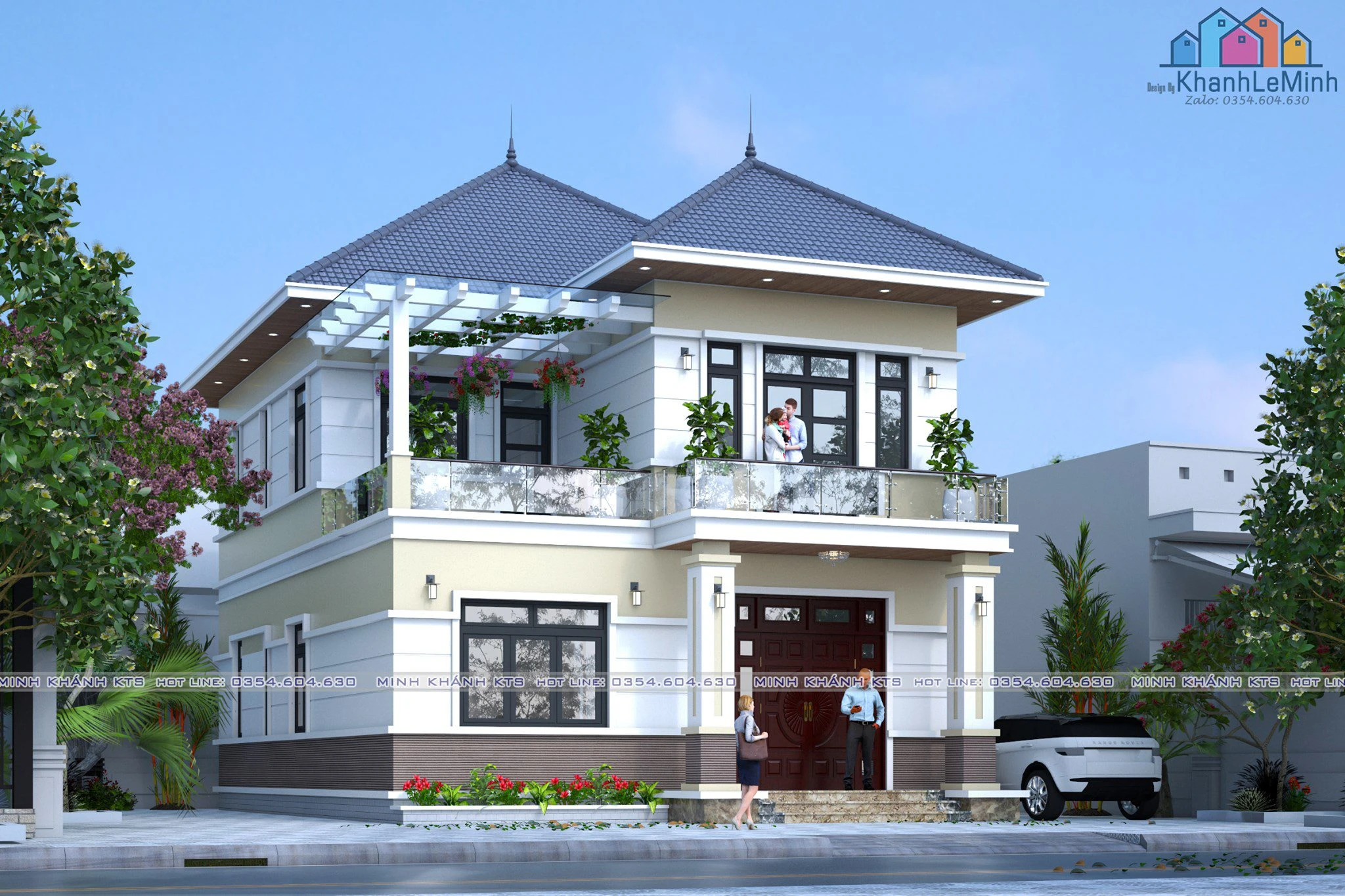 Free Sketchup Models Modern Exterior ID 101000602 (Khanh)