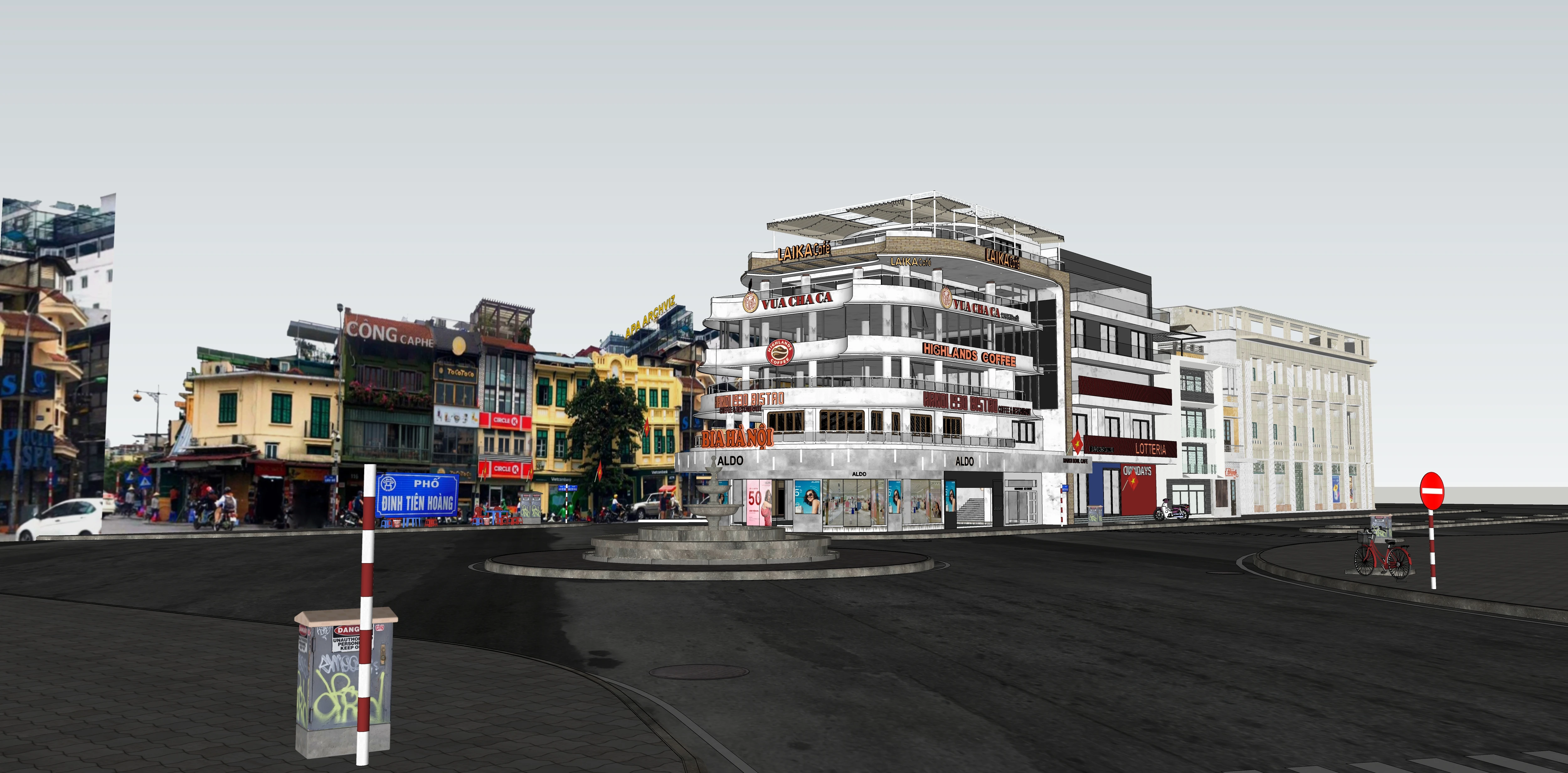 Free Sketchup Models Modern Exterior ID 213000717 (Quy Dang)