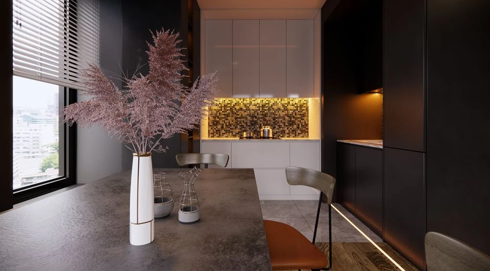 Free Sketchup Models Vray Modern Living Room And Dining Room Download ID 218000040 (Dat Houzz)