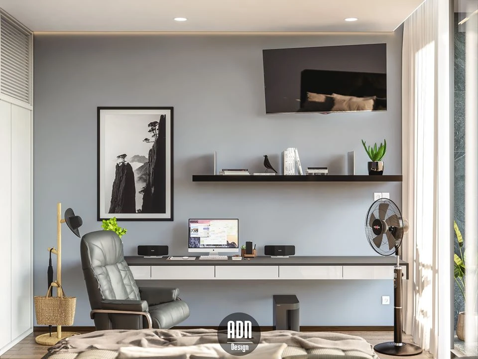 SketchUp Free Free Sketchup Scene Download Modern Bedroom ID 101000255 (Arch Duc Nhan)