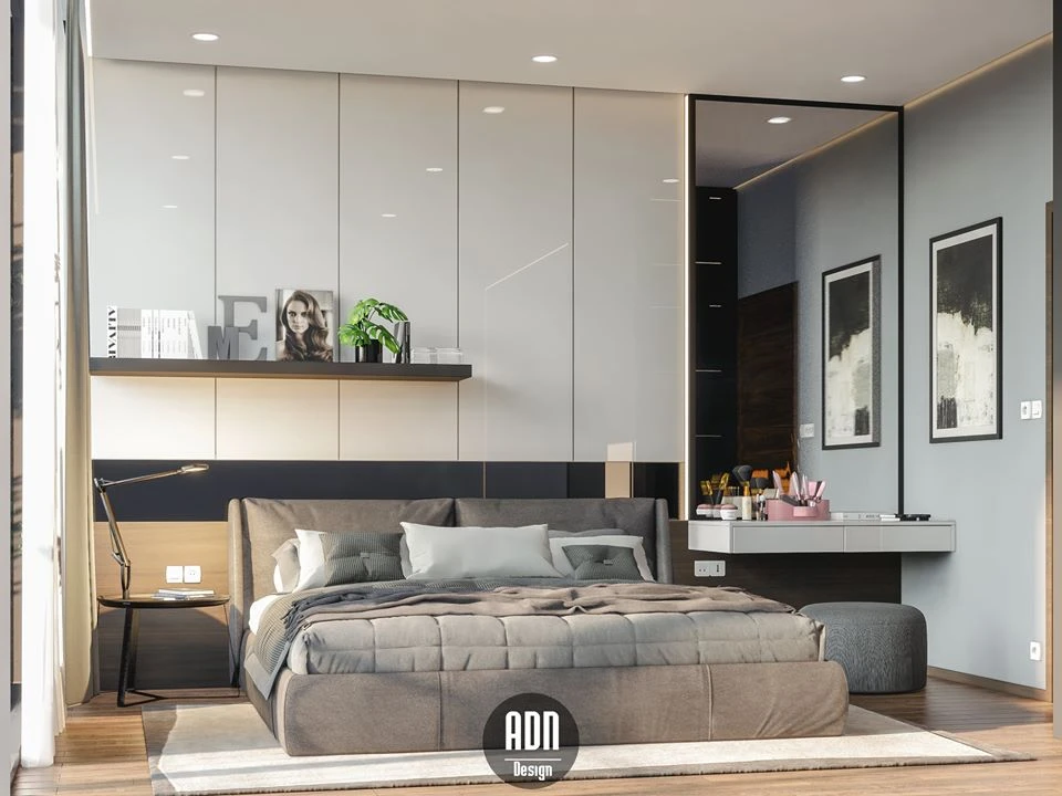 SketchUp Free Free Sketchup Scene Download Modern Bedroom ID 101000255 (Arch Duc Nhan)