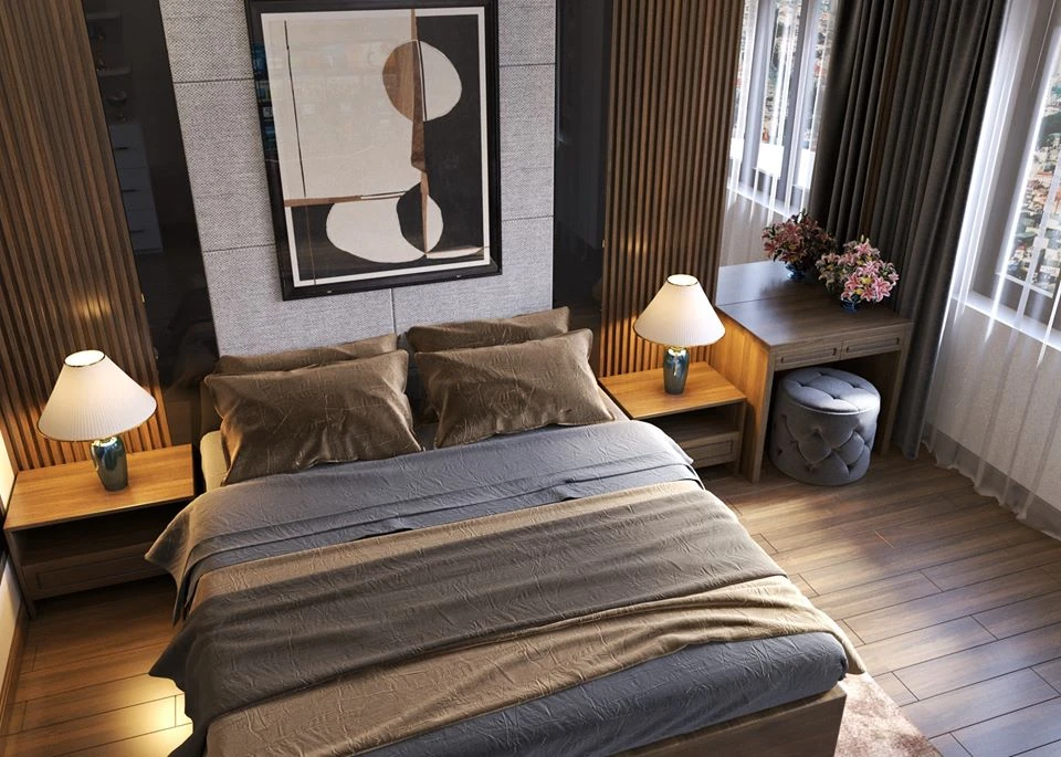 SketchUp Free Free Sketchup Scene Download Modern Bedroom ID 101000285 (Xuan Khanh)