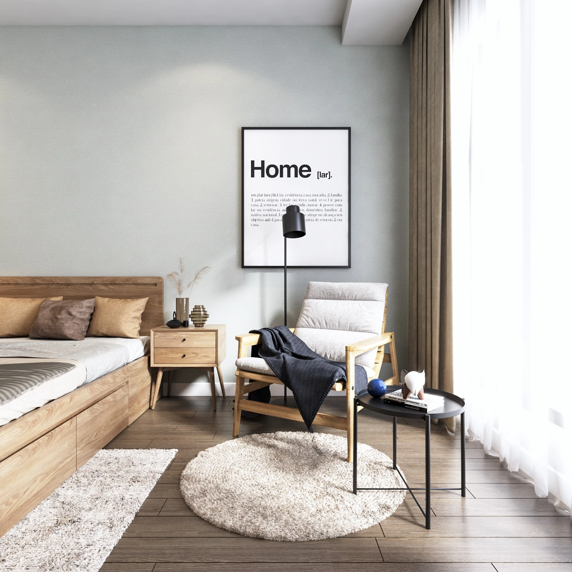 SketchUp Free Free Sketchup Scene Download Modern Bedroom ID 101000474 (Kts Nghiathan)