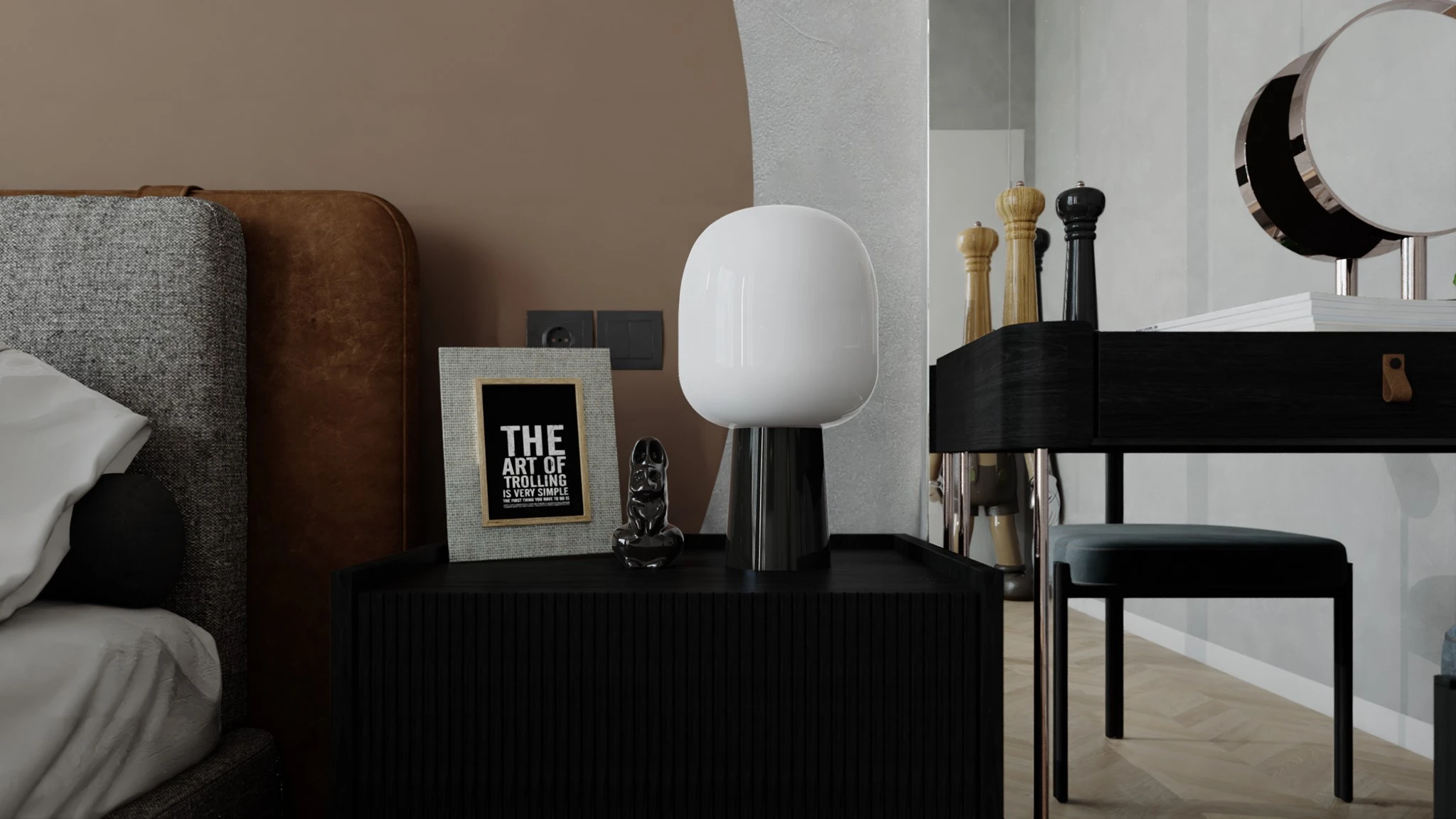 SketchUp Free Free Sketchup Scene Download Modern Bedroom ID 101000504 (Quoc Vi Phan Phan)