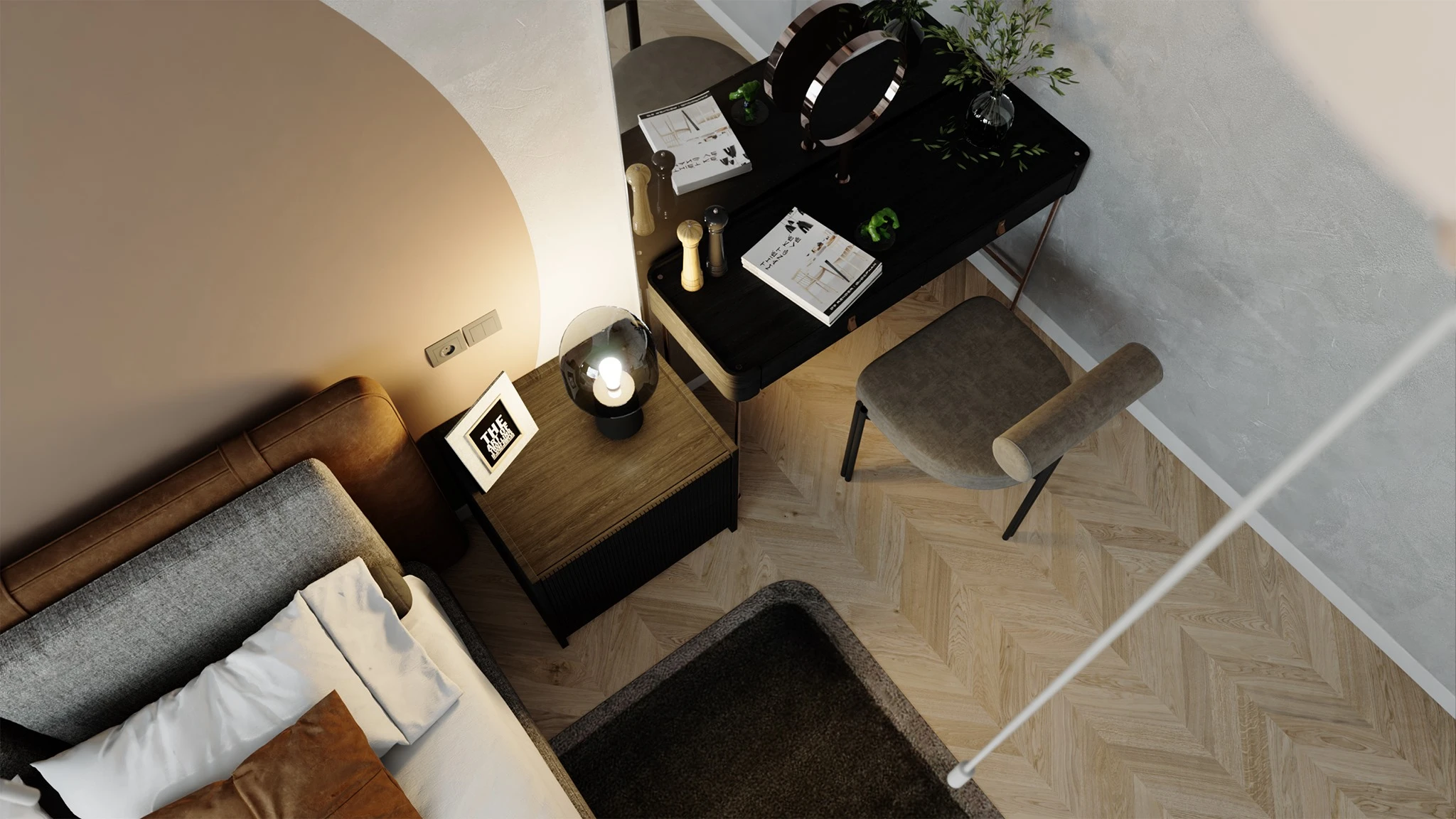 SketchUp Free Free Sketchup Scene Download Modern Bedroom ID 101000504 (Quoc Vi Phan Phan)