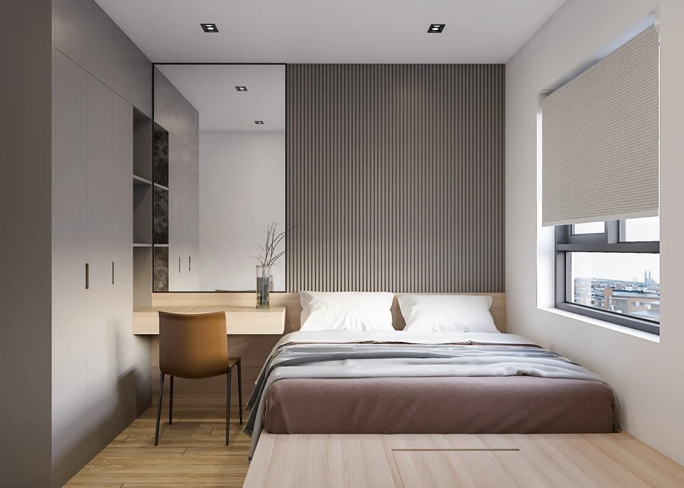 Free Sketchup Scene Download Modern Bedroom Vray ID 101000225 (Nguyen Huu Manh)