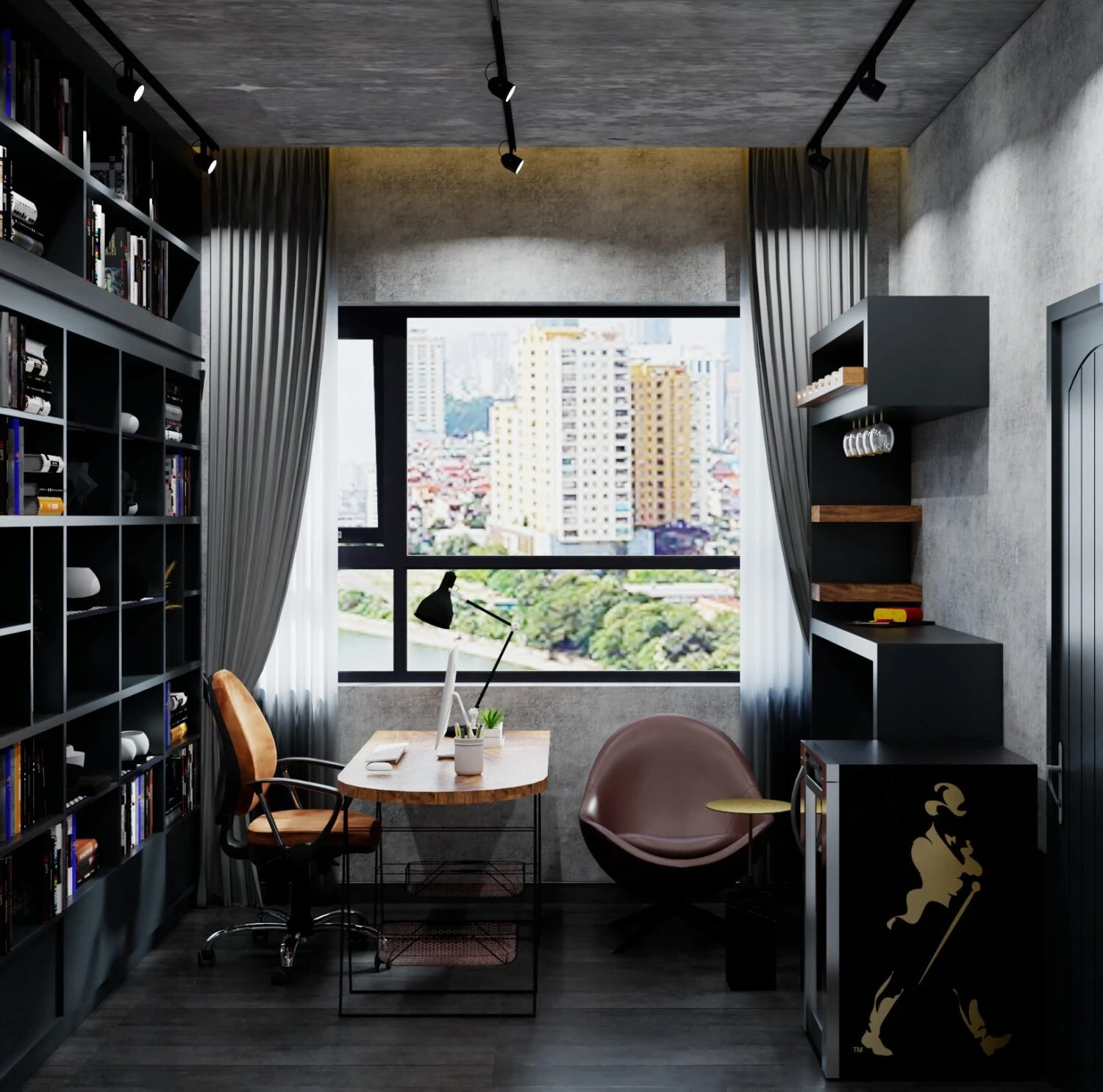 Free Sketchup Scene Download Modern Bedroom Vray ID 101000634 (Torres Nguyen)