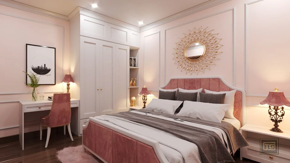 SketchUp Free Free Sketchup Scene Download Neo Classic Bedroom ID 101000275 (Xuan Khanh)