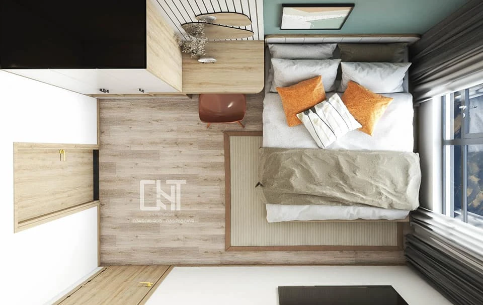 Free Sketchup Scene Download Vray Modern Bedroom ID 101000415 (Quan Nguyen)