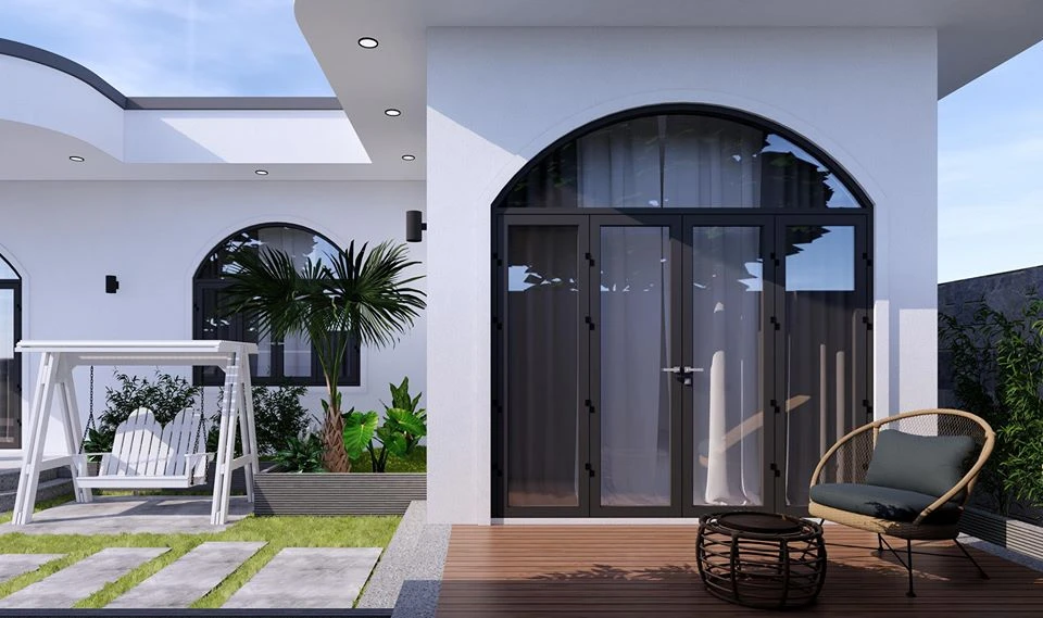 Free Sketchup Scene Modern Exterior ID 101000687 (Pham Thanh Cong)