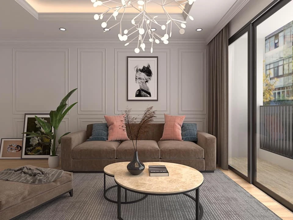 SketchUp Free Free Sketchup Scene Modern Living Room Vray Download ID 100000220 (Le Anh Art)