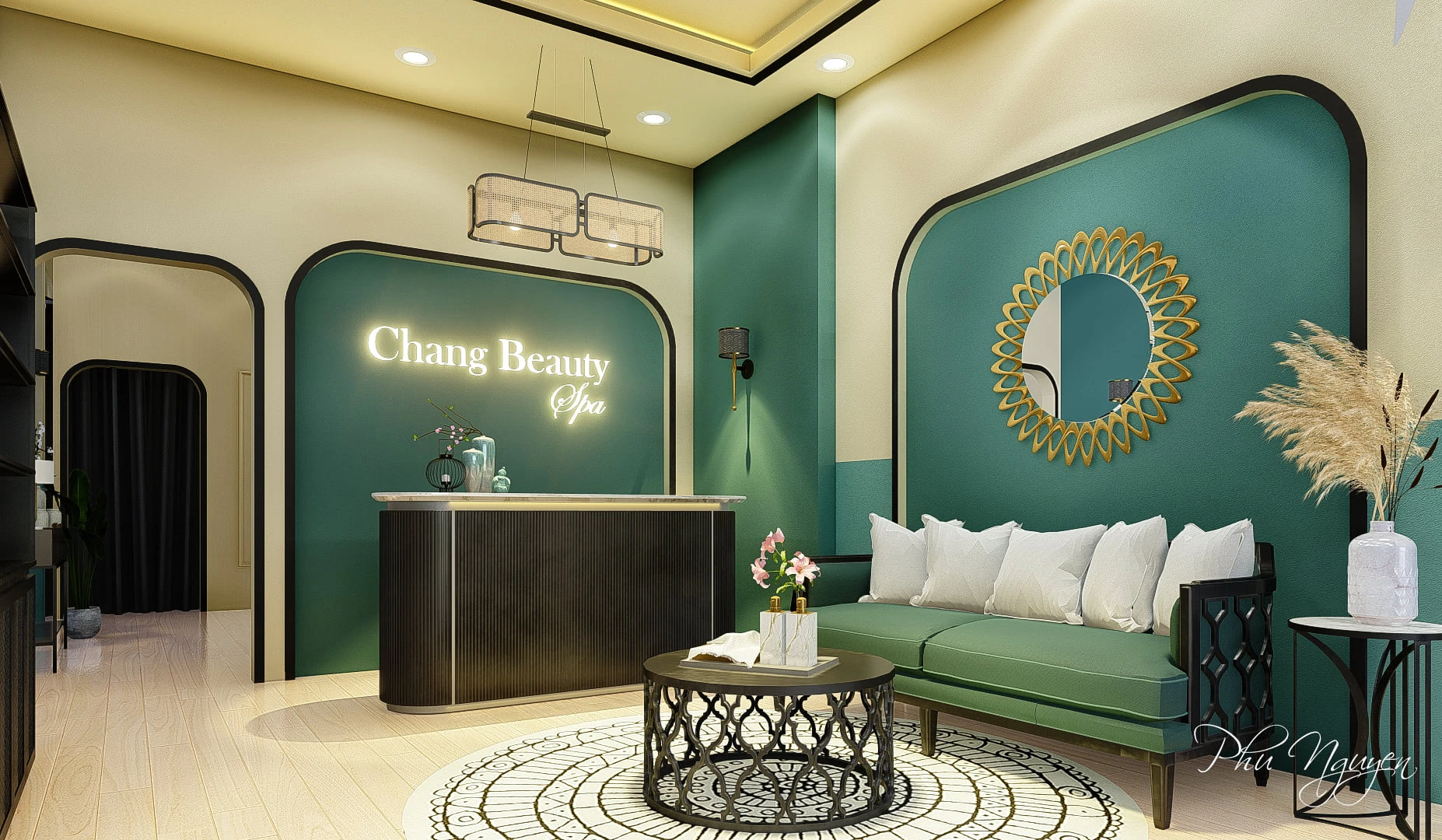 Indochine Beauty Spa Free SketchUp Models Download ID 217000004 (Phu nguyen)