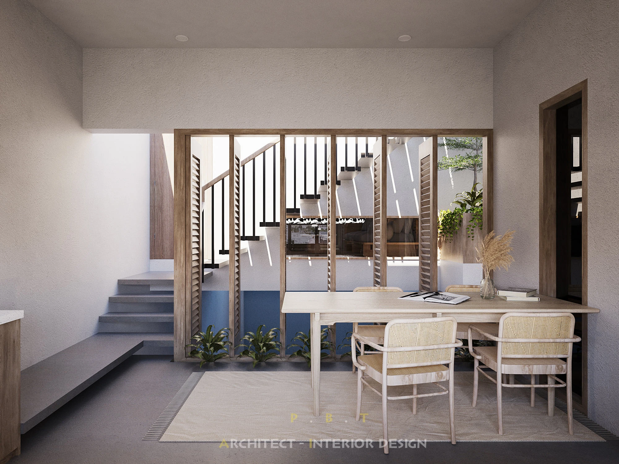 Interior House Free Download SketchUp Models Vray Modern ID 212000091 (Pham Bao Toan)
