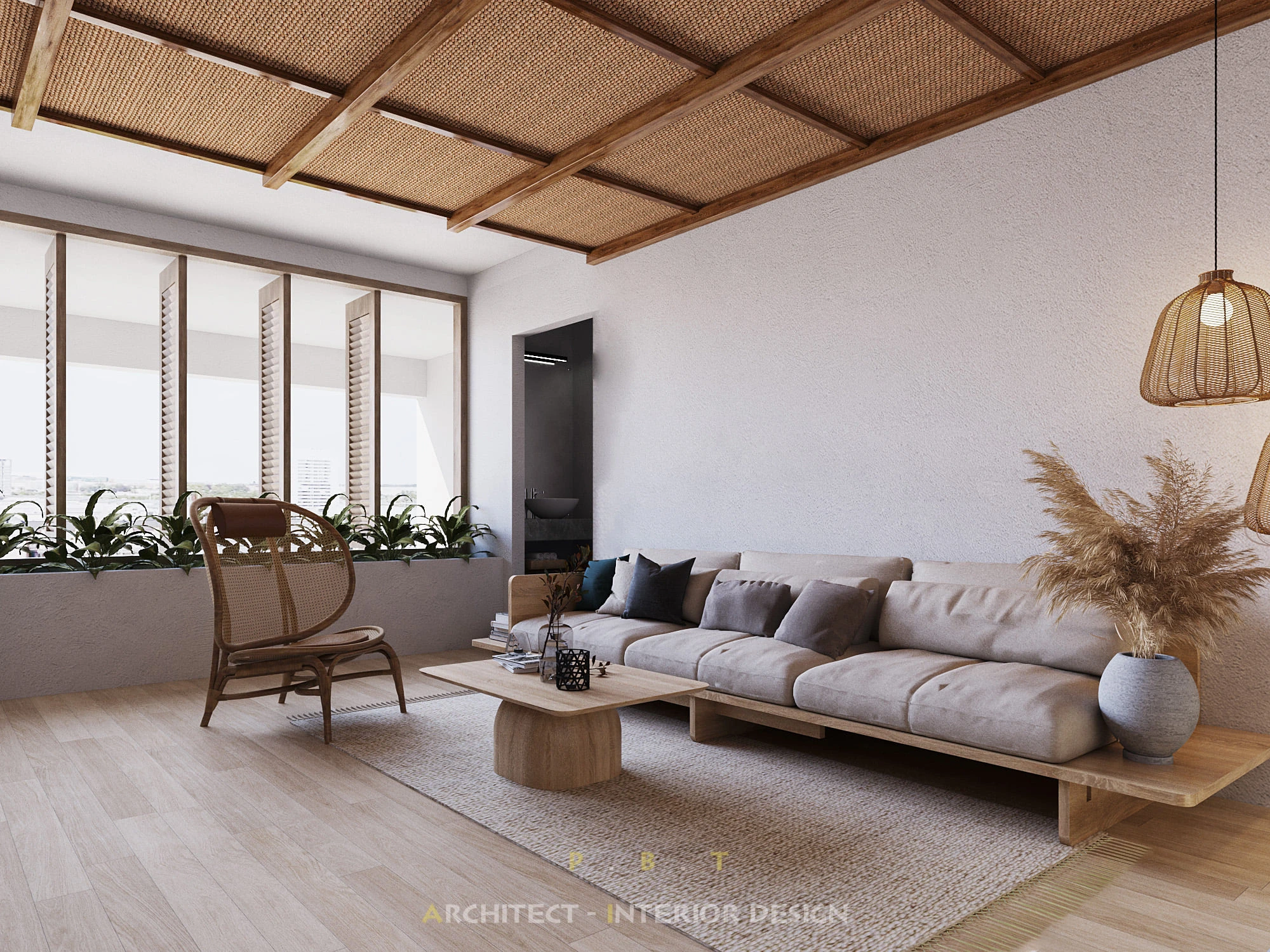 Interior House Free Download SketchUp Models Vray Modern ID 212000091 (Pham Bao Toan)