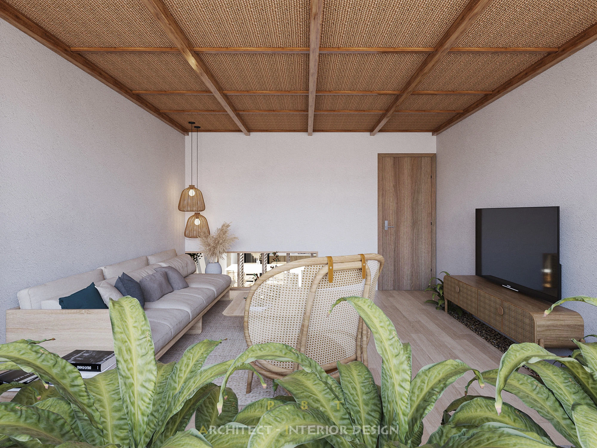 Interior House Free Download SketchUp Models Vray Modern ID 212000091 (Pham Bao Toan)