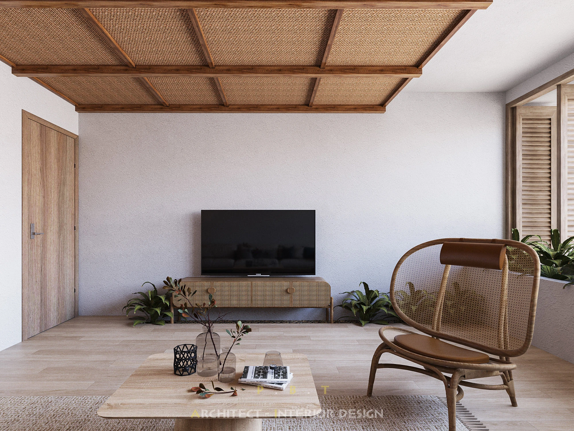 Interior House Free Download SketchUp Models Vray Modern ID 212000091 (Pham Bao Toan)