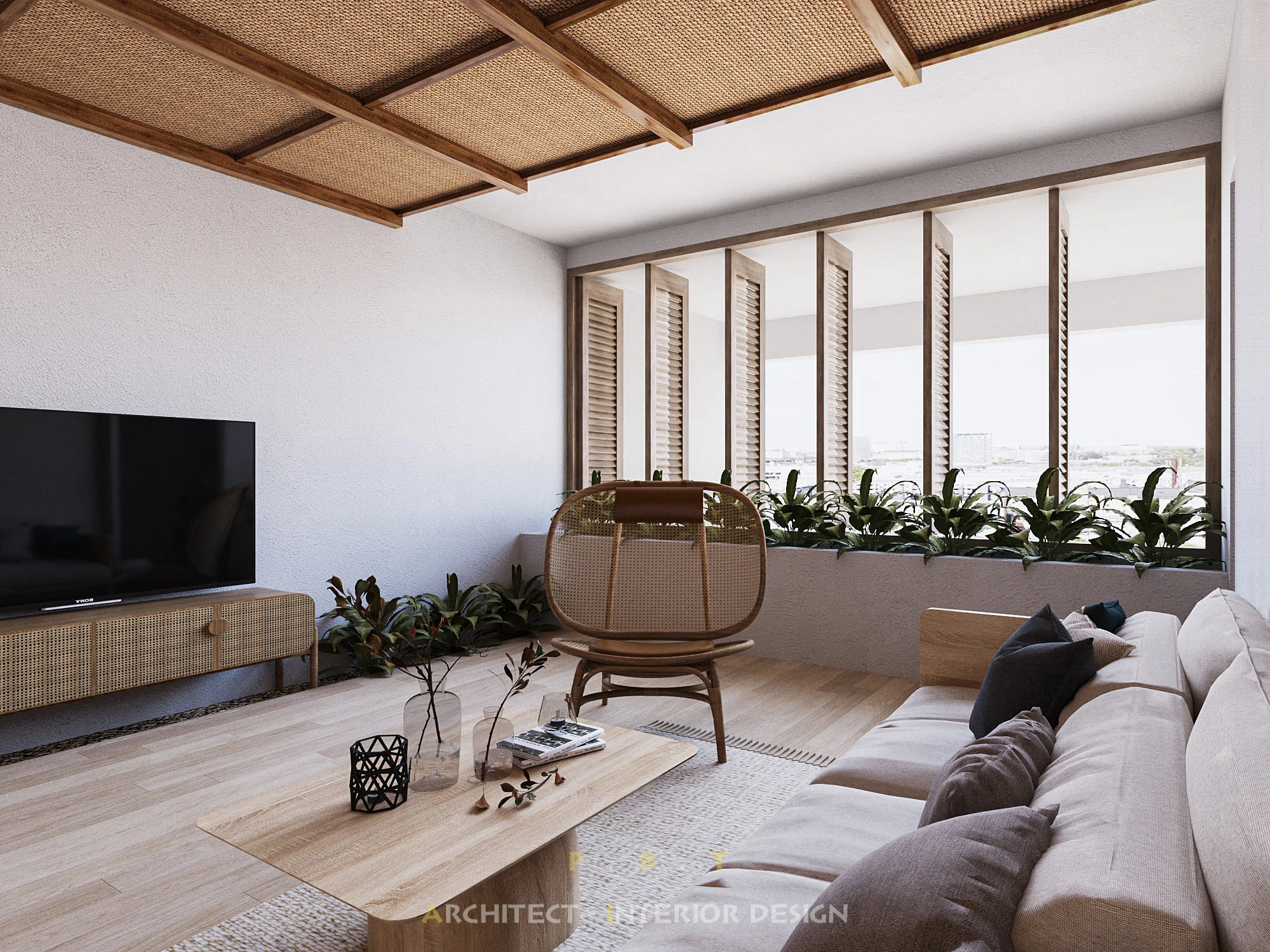 Interior House Free Download SketchUp Models Vray Modern ID 212000091 (Pham Bao Toan)