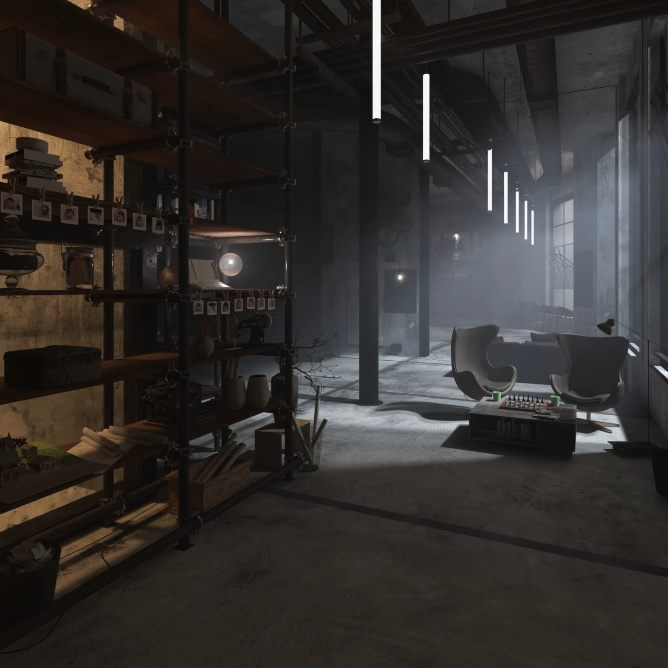 Interior House Free SketchUp Models Download Modern ID 212000122 (Nguyen But)