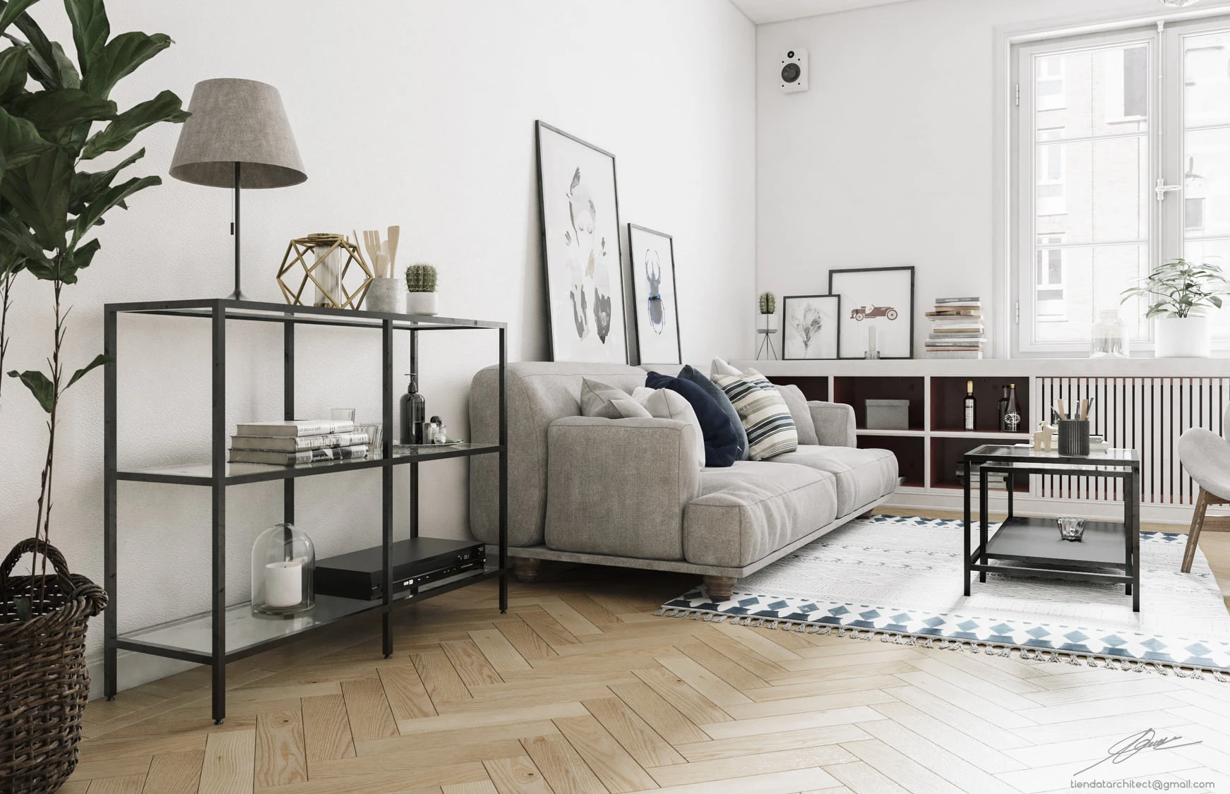 Interior House Modern SketchUp Model Download Free ID 212000113 (Nguyen Tien Dat)