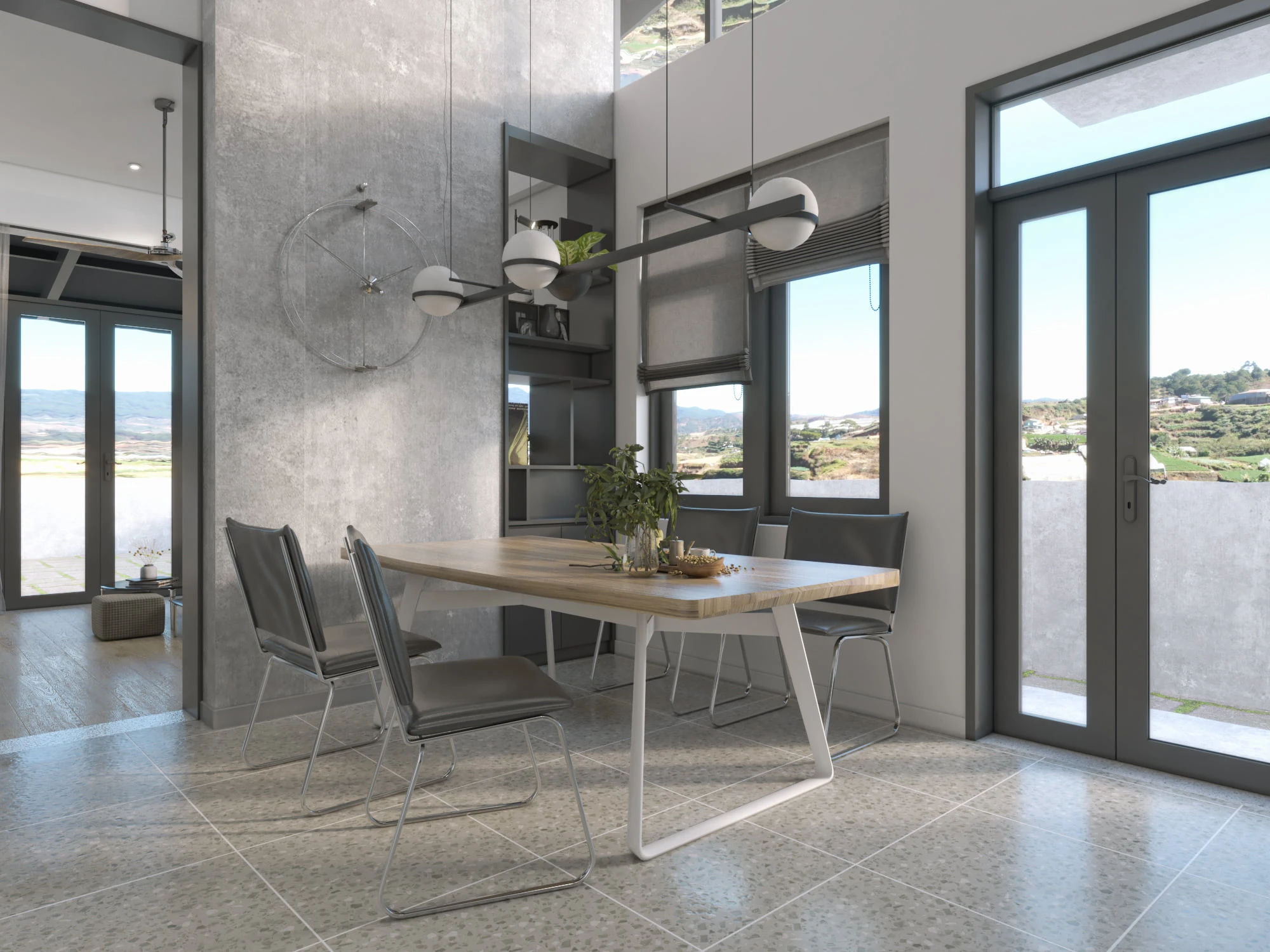 Interior House Modern Vray 3D Model Free Download SketchUp ID 212000089 (Dao Trong An)