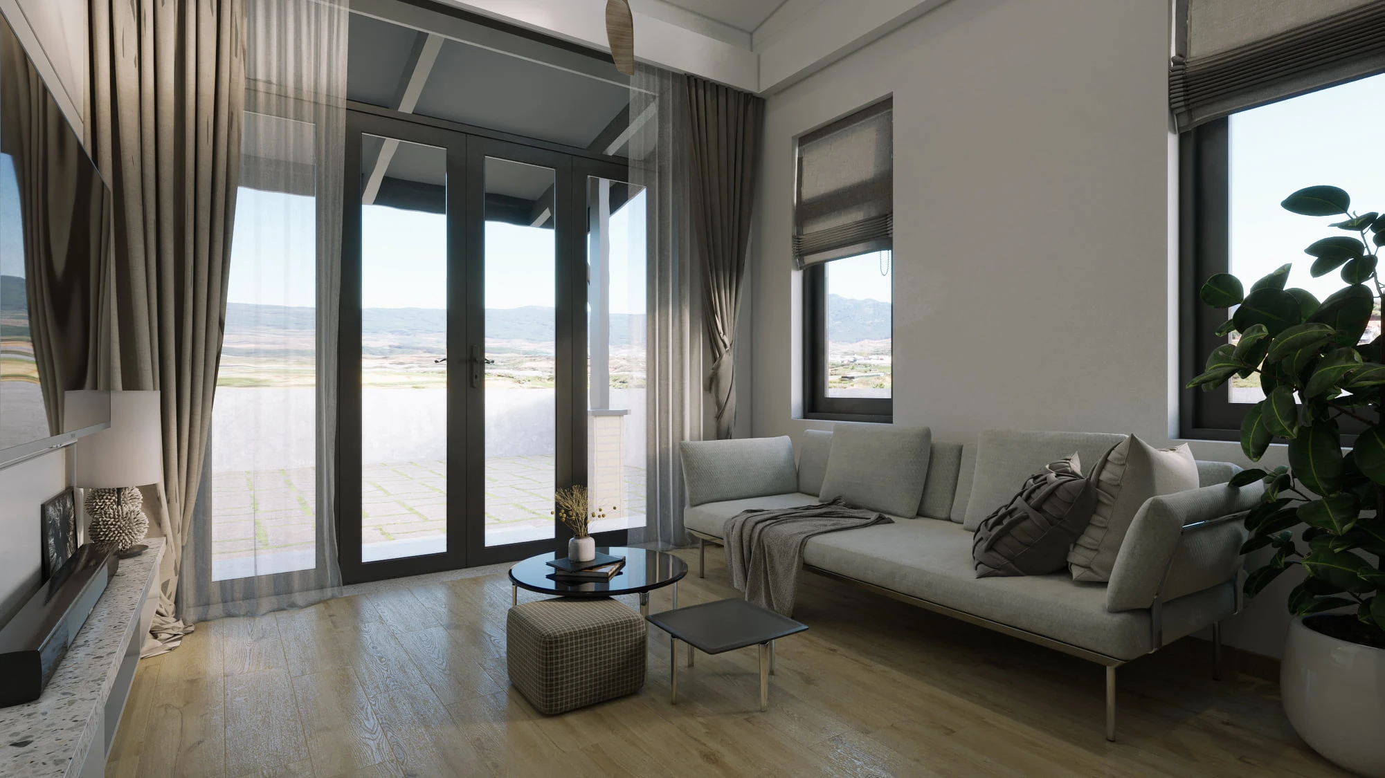 Interior House Modern Vray 3D Model Free Download SketchUp ID 212000089 (Dao Trong An)