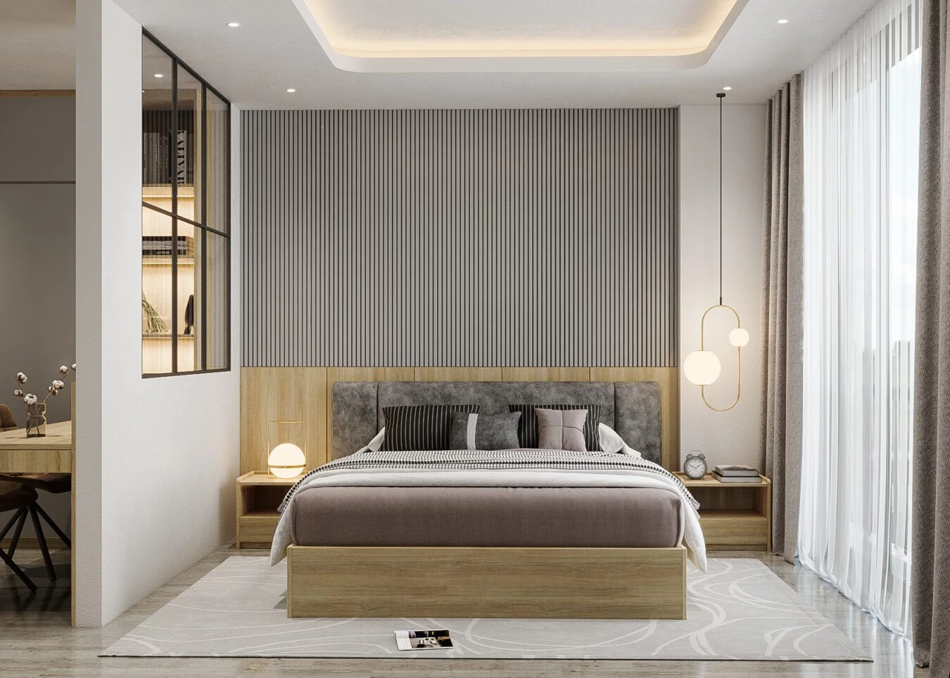 SketchUp Free Interior House Modern Vray SketchUp Model Free Download ID 212000125 (To Dung)