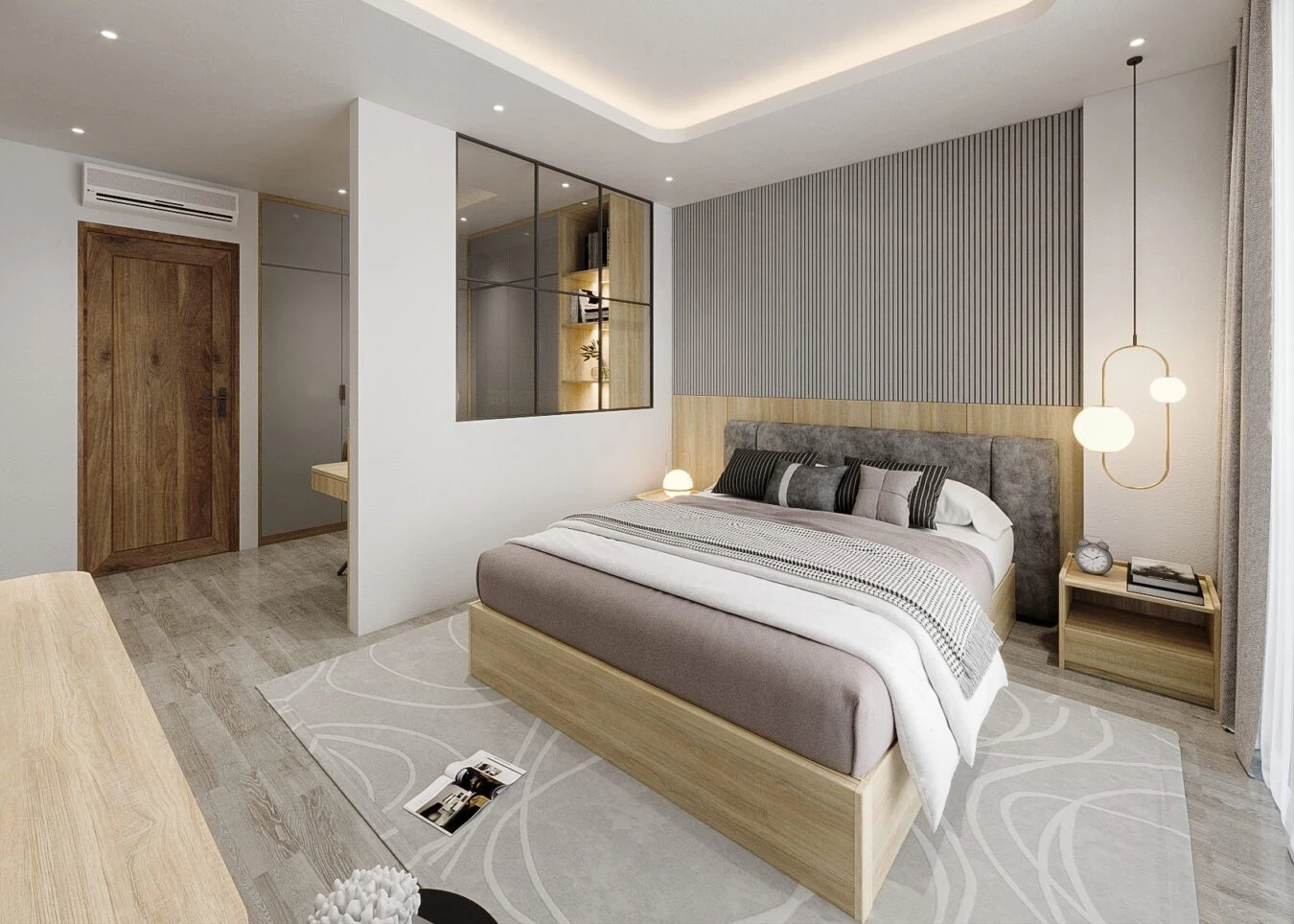 SketchUp Free Interior House Modern Vray SketchUp Model Free Download ID 212000125 (To Dung)